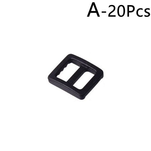 Fermoirs Tricolores En Plastique Pour Sacs À Dos, 10mm, 20 Pièces, Fermoirs À Boucles Réglables, Couleur, Collier De Chat Et De Chien, Accessoires De Bricolage