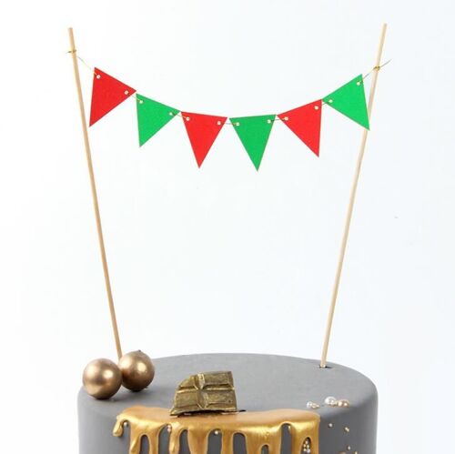 Décorations De Cupcake Colorées De Joyeux Noël, 1 Pièce, Drapeaux De Gâteau, Fête Prénatale, Fête D'anniversaire Pour Enfant, Cadeaux De Noël