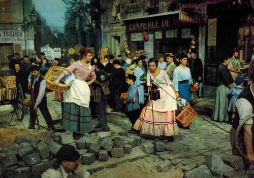 French Cancan De Jean Renoir (1955) - Moulin Rouge - Françoise Arnoul - Lavandière - Rues De Paris - Montmartre - Pavés De Paris