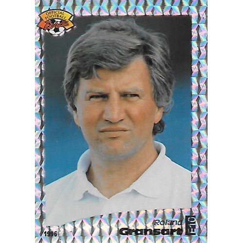 Carte Panini N°E10 - Les Entraineurs Roland Gansart - Official Football Cards 1996