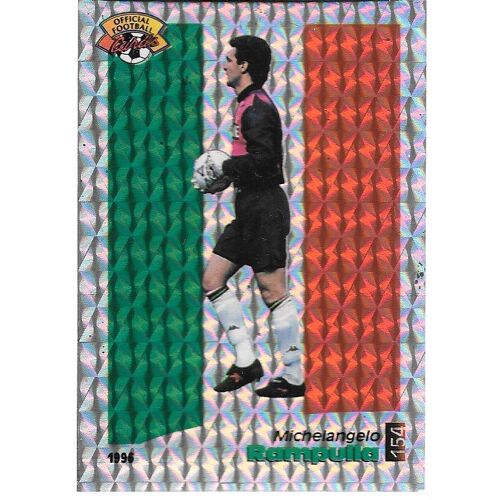 Carte Panini N°154 - Les Stars Du Calcio Michelangelo Rampula - Official Football Cards 1996