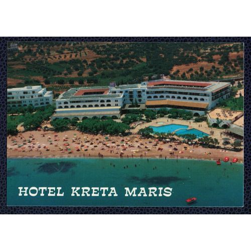 Grèce Carte Postale Cp Postcard Hôtel Kreta Maris Hersonissous Crete Vue Aérienne