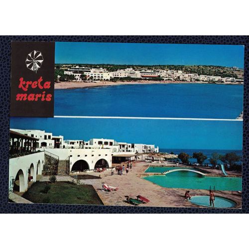 Crèce Carte Postale Cp Postcard Hôtel Creta Maris Hersonissous
