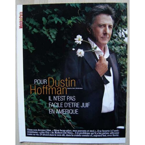 Paris Match N°2909, Coupure De Presse, Dustin Hoffman