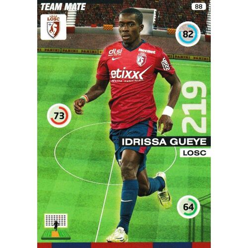 Carte Adrenalyn 2015 / 2016 - Idrissa Gueye - Lille - N° 88