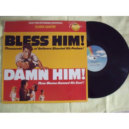 Lp Elmer Gantry - Bless Him! - Damn Him! - Music From The Original Soundtrack - Import Usa.