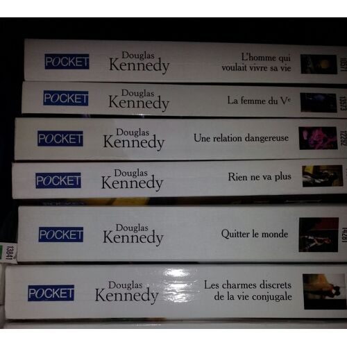 Lot De Six Romans De Douglas Kennedy