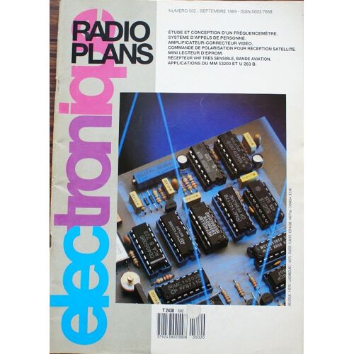 Electronique Radio Plans 502 1989