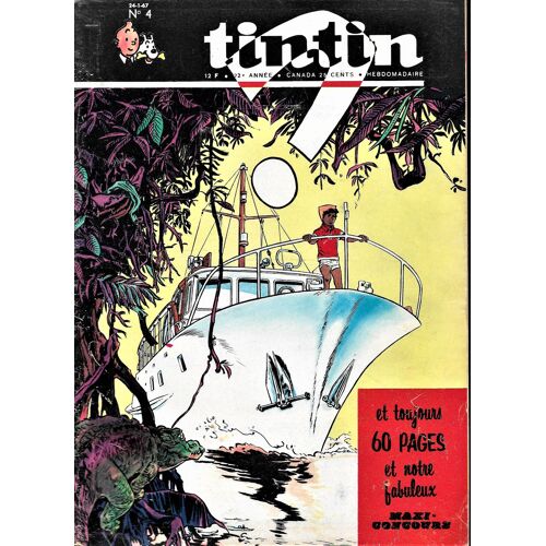 Tintin N° 4 / 1967 -Edition Belge