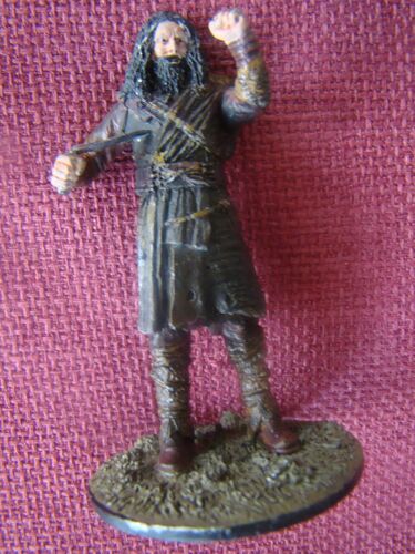 Figurine En Plomb  Peint - Le Seigneur Des Anneaux - Homme Sauvage 