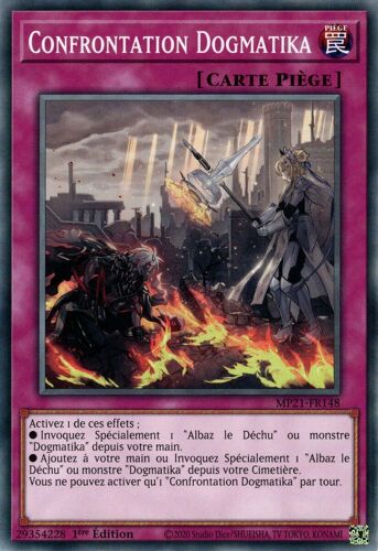 Yu Gi Oh Mp21 Fr148 Confrontation Dogmatika
