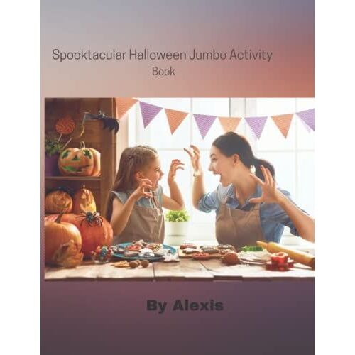 Spooktacular Halloween Jumbo Activity Book