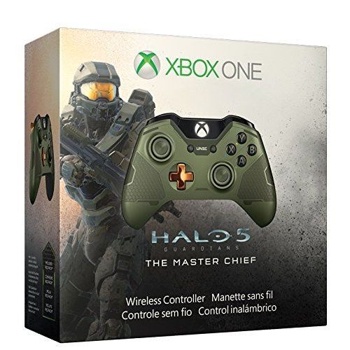 Manette Xbox Wireless Controller Sans Fil Orange Limited Edition Halo 5: Guardians - The Master Chief