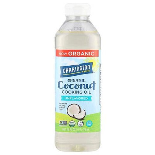 Carrington Farms, Huile De Cuisson À La Noix De Coco Biologique, Non Aromatisée, 473 Ml