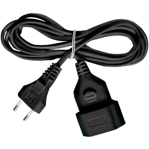 BRENNENSTUHL Rallonge noire 3m H03VVH2-F 2x0,75