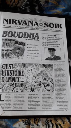Magazine Nirvana Soir 1 De 08/1997 (4 Pages) (Éditions Tonkam)