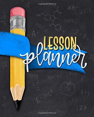 Lesson Planner: 12 Month Weekly Academic Year Organizer For Teachers & Homeschool Parents With Monthly Calendar View 2087 (Undated)