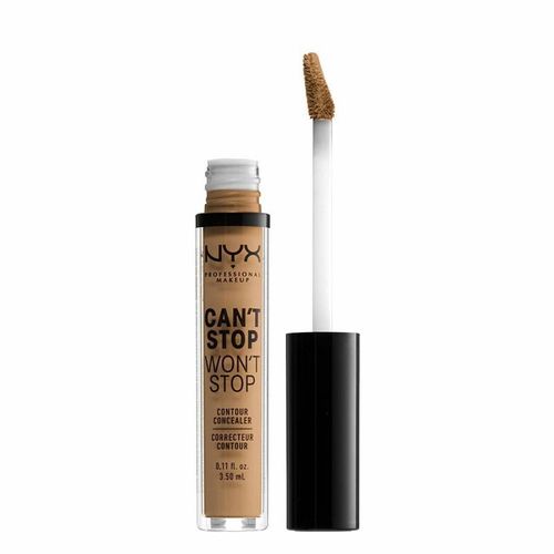 Nyx Professional Makeup - Can't Stop Won't Contour Concealer Anti-Cernes Golden 4 Ml 
