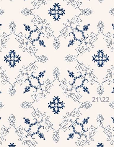 Teacher Planner 2021-2022: Teacher Planner 2021-2022 Academic Year 8.5x11in Weekly And Monthly Planner Chic Flexible Cover Agenda Holidays Calendar Notebook