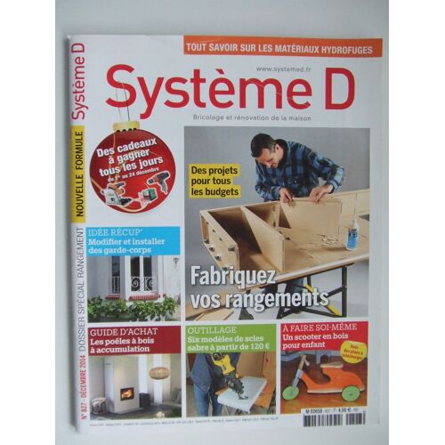 Système D 827 Fabriquez Vos Rangements