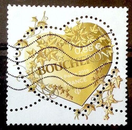 Saint-Valentin 2019 - Coeur Boucheron 0,88€ (Très Joli N° 5293) Obl - France Année 2019 - Brn83 - N17044