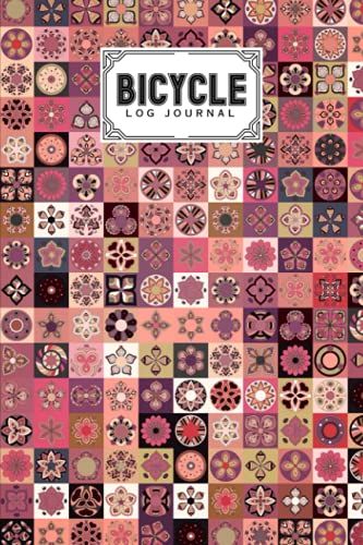 Bicycle Log Journal: Premium Mandalas Cover Bicycle Log Journal, Training Notebook For Cyclists & Cycling Enthusiasts, 120 Pages, Size 6" X 9" | By Emmy Arnold