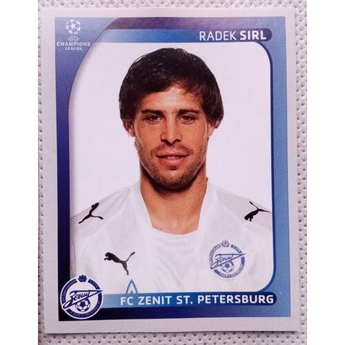 Uefa Champions League 2008 / 2009 - Fc Zenit St. Petersburg N°542 Radek Sirl - Foot, Autocollant, Sticker, Image, Vignette Panini