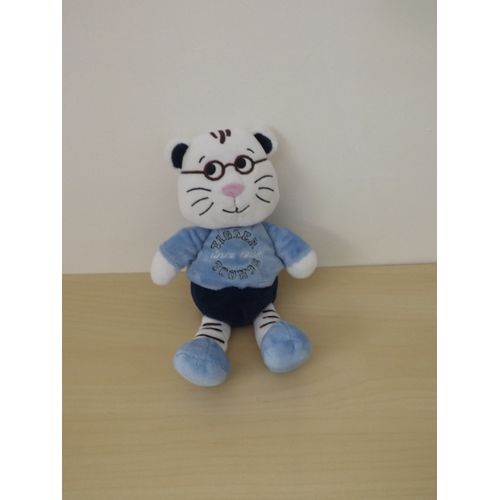 Doudou Chat Tigre Blanc Bleu Casino Tout Simplement