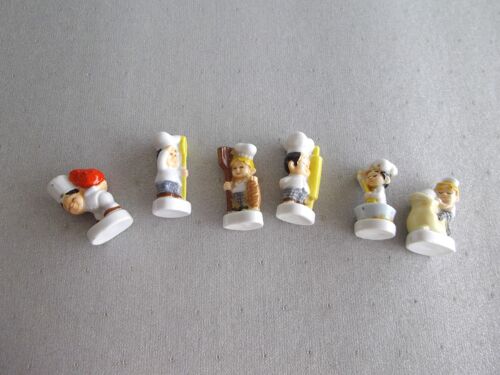 Lot De 6 Fèves: Le Boulanger 