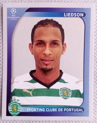 Uefa Champions League 2008 / 2009 - Sporting Club De Portugal N°500 Liedson - Foot, Autocollant, Sticker, Image, Vignette Panini