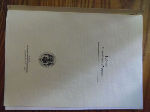 Icônes Le Chant De La Présence 