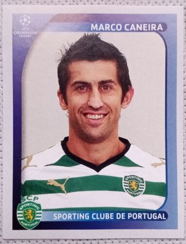 Uefa Champions League 2008 / 2009 - Sporting Club De Portugal N°490 Marco Caneira - Foot, Autocollant, Sticker, Image, Vignette Panini