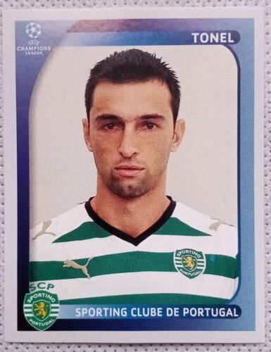 Uefa Champions League 2008 / 2009 - Sporting Club De Portugal N°488 Tonel - Foot, Autocollant, Sticker, Image, Vignette Panini