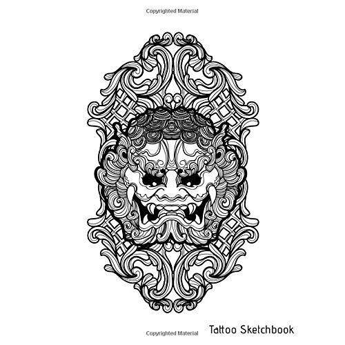 Tattoo Sketchbook: 100 Page Of Tattoo Idea Planner | Logbook | Designs New Art In Tattooing | Japanese And Traditional Tattoo Journal | Practice Sketch Books For Artist | Men And Women 8.5 X 11 Inch (