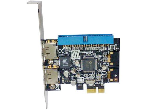 Carte controleur Xsonic - 1 SATA - 1 eSATA et 1 PATA IDE - PCI Express 1x