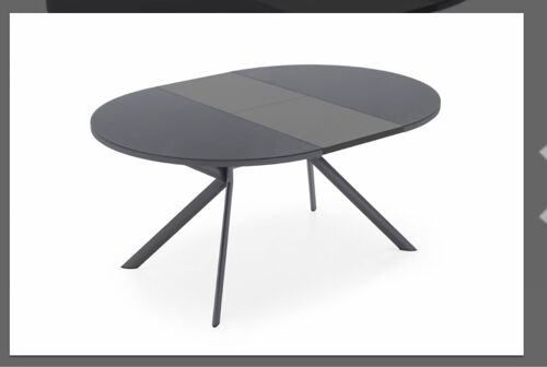 Table repas extensible ronde REGENCY de CALLIGARIS 130x130 blanche