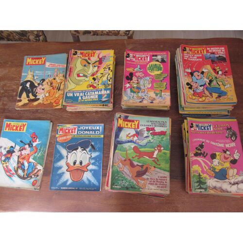 Lot De Environ 200 Journal De Mickey