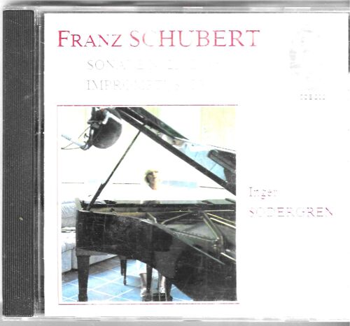 Franz Schubert (1797-1828) Sonate Pour Piano N°21 En Si Bémol Majeur D. 960 4 Impromptus Pour Piano Opus 90 D. 899 Par Inger Södergren Piano