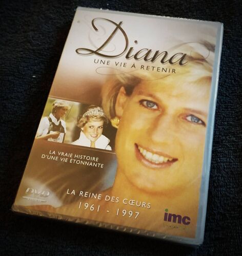 Dvd - Diana- La Reine Des Coeurs- 1961-1997. Une Vie À Retenir. La Véritable Histoire D.Une Vie Étonnante. Chez-Vous En 2/4 Jours Maxi.