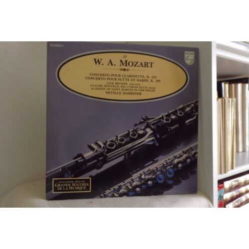 Les Grands Maitres De La Musique N°37 Concerto Pour Clarinette Concerto Pour Flute Et Harpe