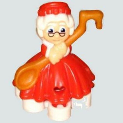 Figurine "Kinder" (2023) - Figurine De Noël / N° 7 - La Mère Noël (Vt246 / Vt-246 ) Avec Bpz