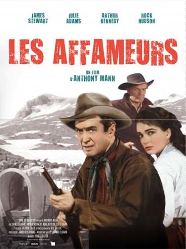 Les Affameurs (Bend Of The River) - Véritable Affiche De Cinéma Pliée - Format 40x60 Cm - De Anthony Mann Avec James Stewart, Arthur Kennedy, Rock Hudson, Julie Adams - 1952 Réédition 2019