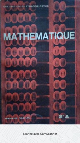Mathématique 2 E A