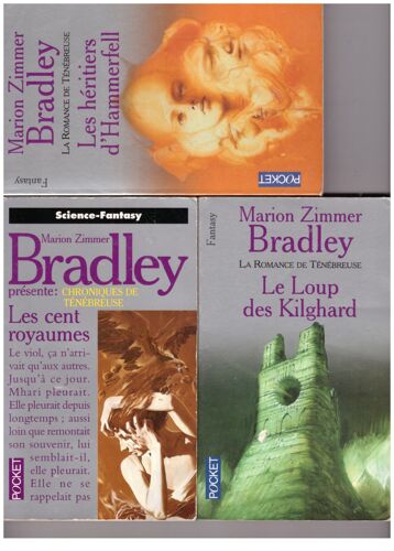 Les 3 Tomes De La Série "Les 100 Royaumes" De Marion Zimmer Bradley : Les Cent Royaumes - Le Loup Kilghard - Les Héritiers D’Hammerfell