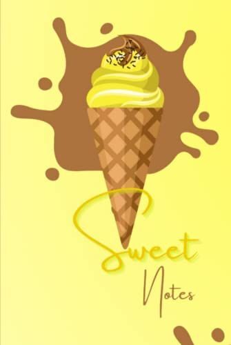 Sweet Notes: Yellow And Brown Ice Cream With Sprinkles And A Splash Of Caramel, Chocolate, And Banana.