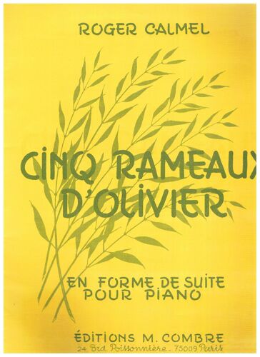 Roger Calmel - Cinq Rameaux D'olivier
