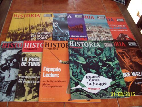 Lot De 10 Historia Magazine N 42 Au 51