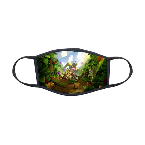 Masque En Tissu Lavable Personnalisé Collection Geek Jeu Minecraft Réf 2258
