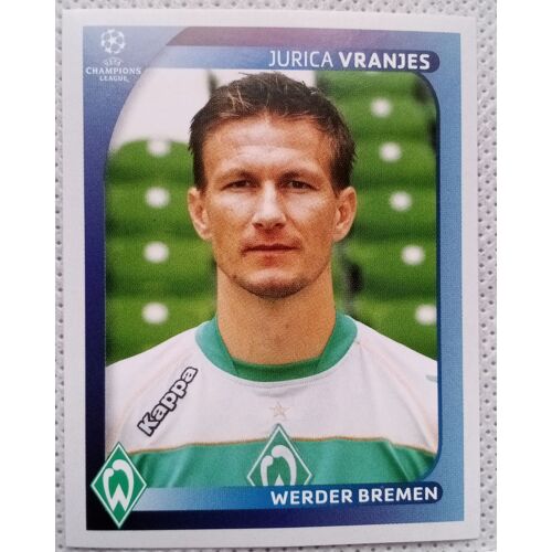 Uefa Champions League 2008 / 2009 - Werder Bremen N°188 Jurica Vranjes - Foot, Autocollant, Sticker, Image, Vignette Panini