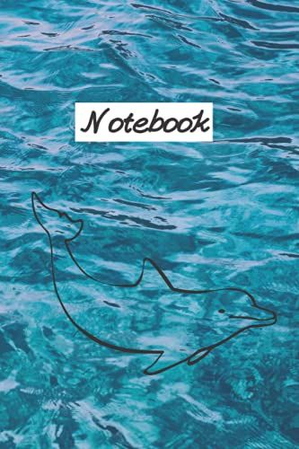 Notebook: Lined Dolphins Composition Notebook For Woman | Dolphin Notebook Journal For Women & Girls | Notebook 6"X 9"(120 Pages)